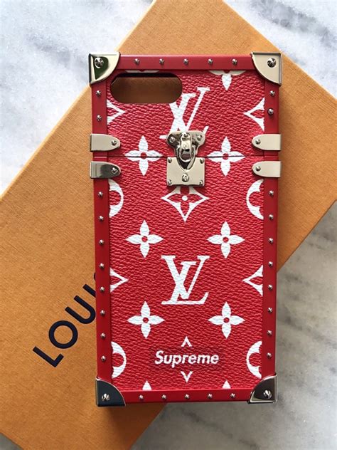 louis vuitton supreme iphone 6 case